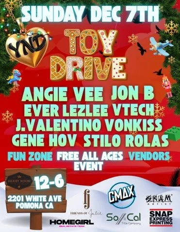 YND TOY DRIVE W/ DJ ANGIE VEE