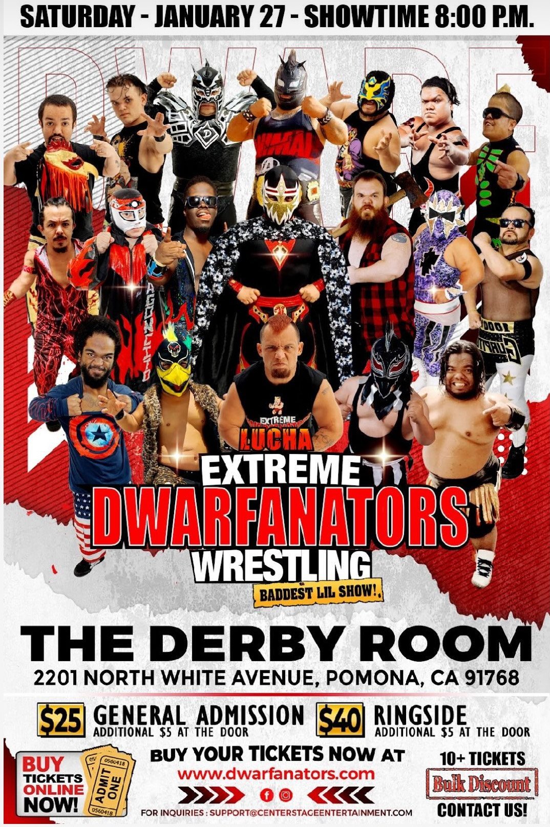 Pomona Events — The Derby Room