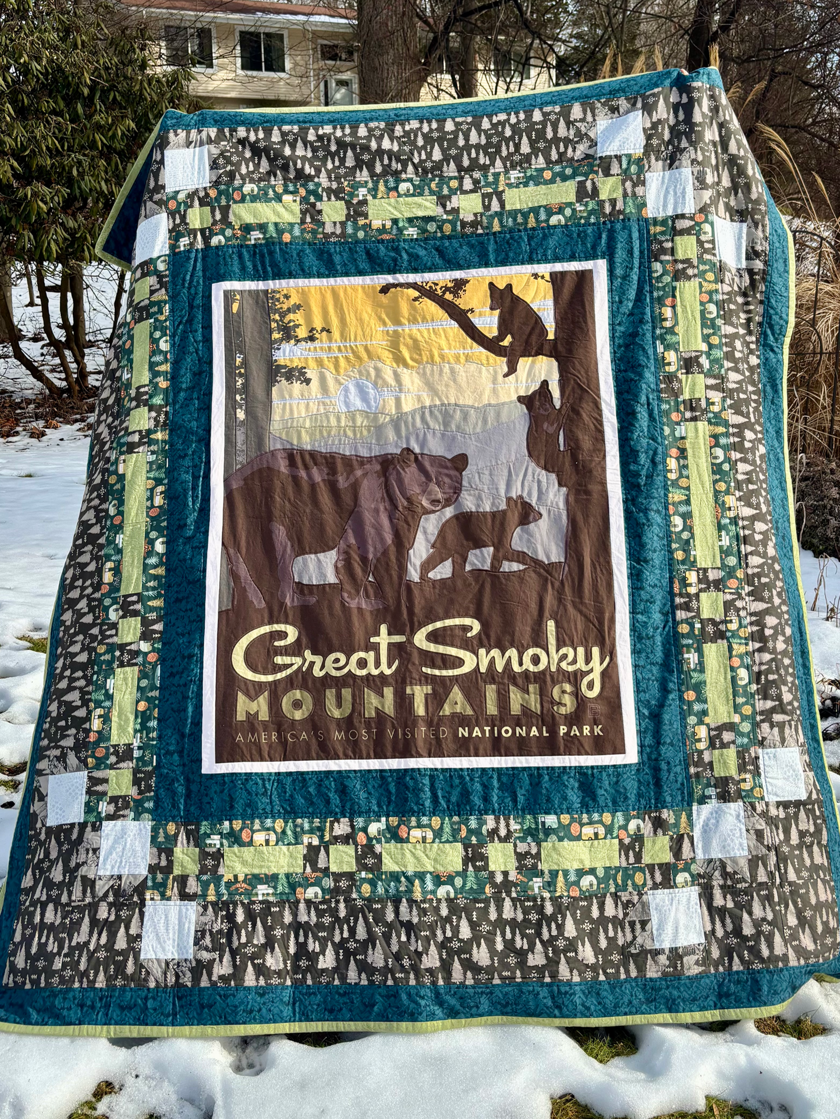Forest Forage Quilt. 2025
