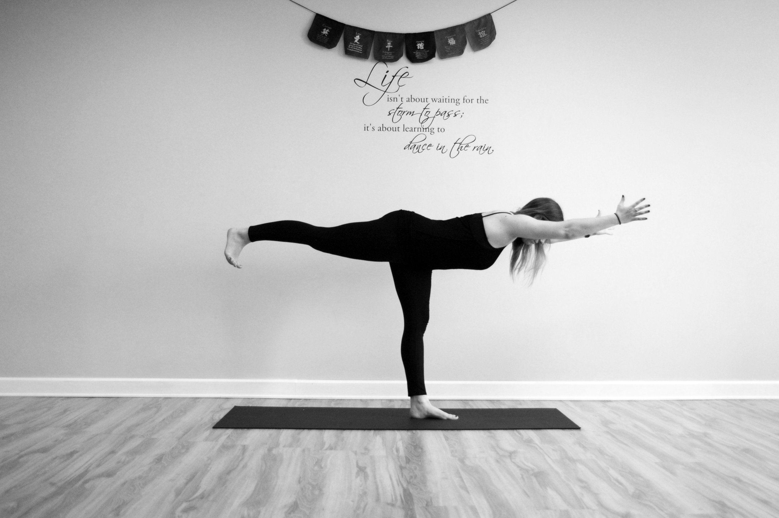 Yoga warrior pose: Increase your stability