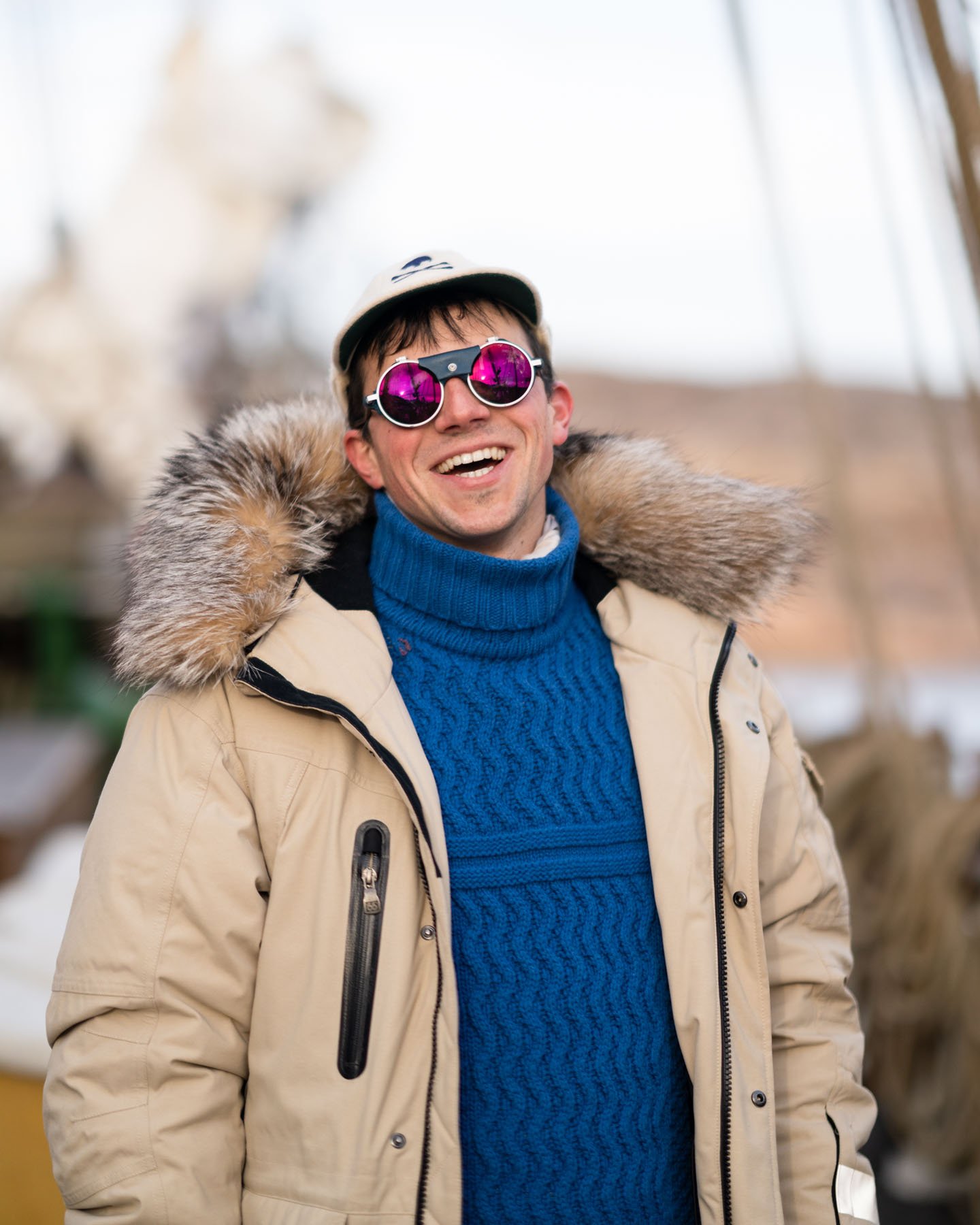 Portrait of Joe Shutter, a photographer in Iceland.