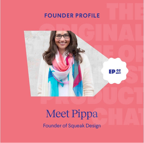 FOUNDER SPOTLIGHT // EPISODE 02: FROM 10 SCARVES TO 10 YEARS IN BUSINESS​​​​​​​​
​​​​​​​​
In a deep dive episode, the founder of Squeak Design @squeakdesign talks through her journey from her very first production run. Pippa maps out her first manufa