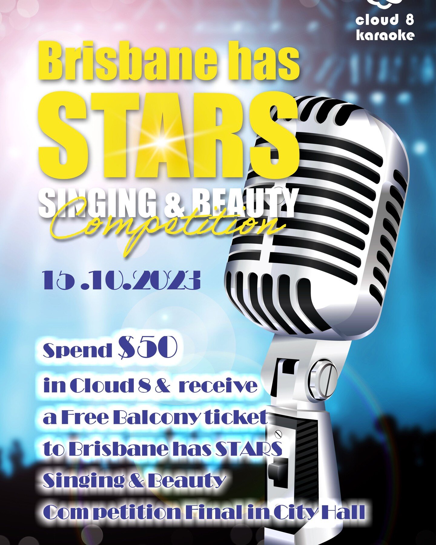 💛The Brisbane Has Stars Beauty Competition and Singing Competition Grand Finals are scheduled for 15th October.💛
🎉Dinner tickets are already sold out, 🥰but if you want to witness the spectacular evening event at City Hall, don't miss the chance t