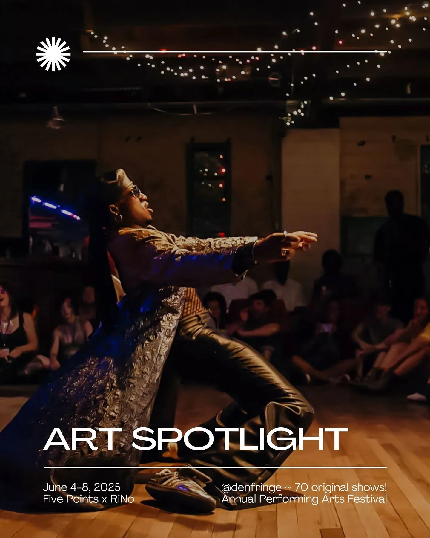 🎪 Today - Sunday&nbsp;all over Five Points x RiNo: The 6th Annual Denver Fringe Festival &bull; It&rsquo;s that wonderful time of the year where our streets reveal theatrical productions around every corner. With over 250 creatives &amp; 70 original