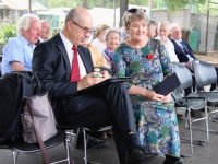 An afternoon of official speeches