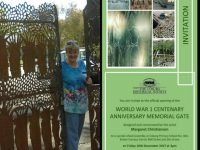 Gates in installed Thursday & official opening Friday afternoon