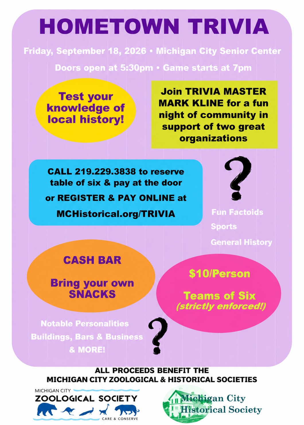 Hometown Trivia Night