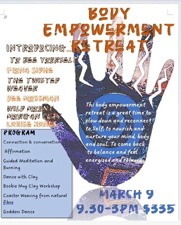 Body empowerment retreat MARCH 9
