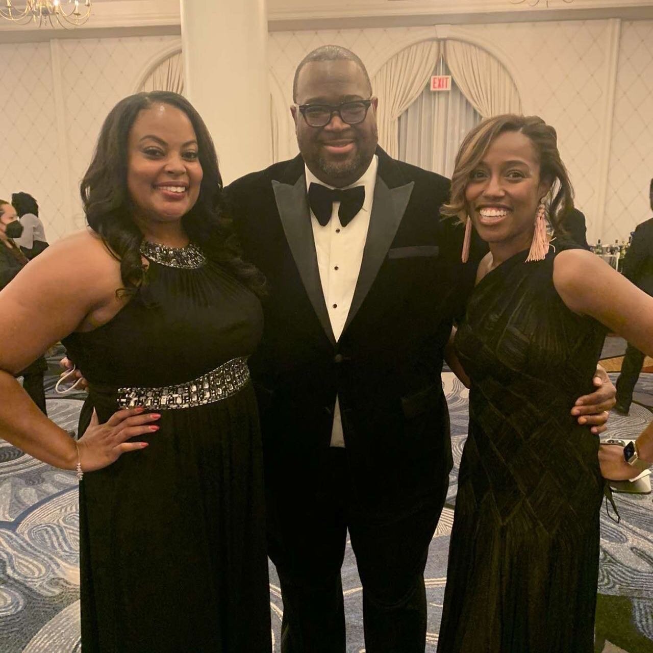 Our Founder @lovemadia with her #Boeing friends at BEYA. #beya #blackengineeroftheyear #sheismvp