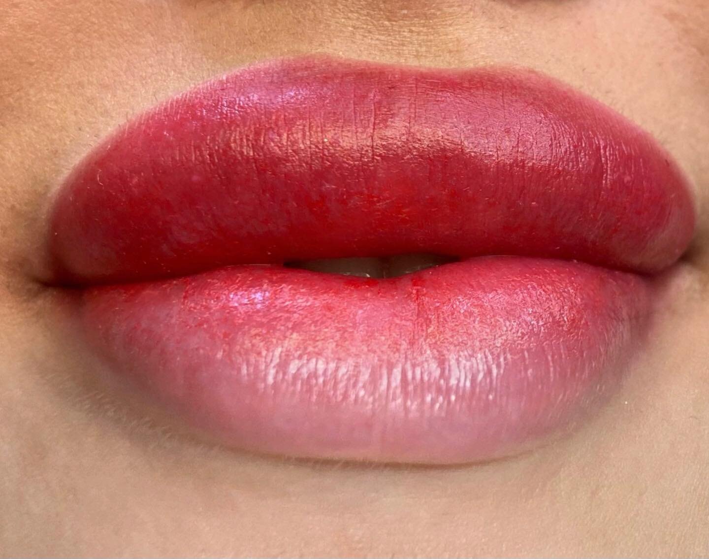 Here @gabi.abijah gave our girl a refresher to give her lips the needed colour boost. 💋

The longevity of the colour depends on your skin type, skin tone, exposer to the sun &amp; overall lifestyle. To maintain the results, we recommend booking a to