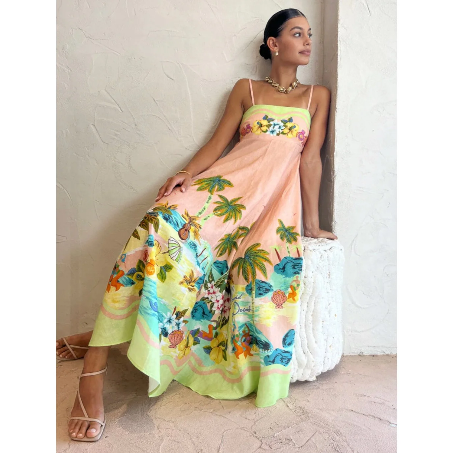 chinese dress ladies MERMAID POINT MIDI DRESS main image 0