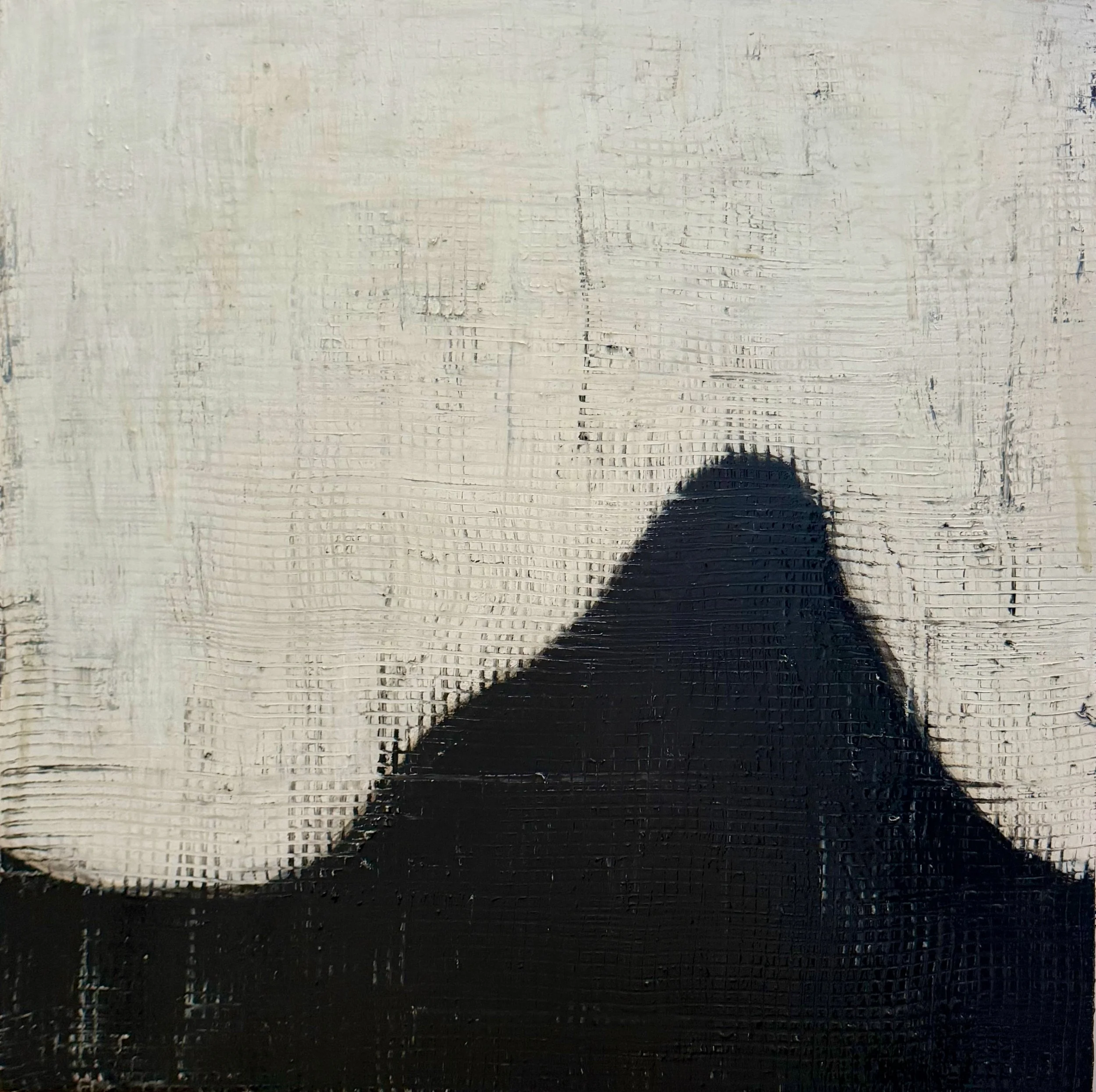  untitled  Oil,  oil pastel on wood 24" x 24", 2026 $800