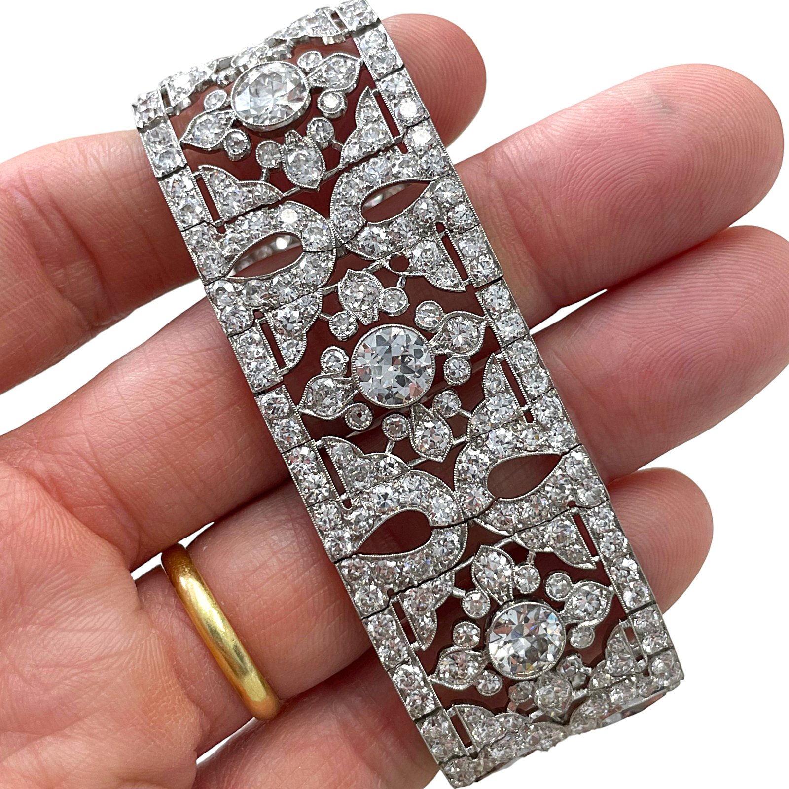Art Deco Cartier New York Diamond Bracelet - Eleuteri