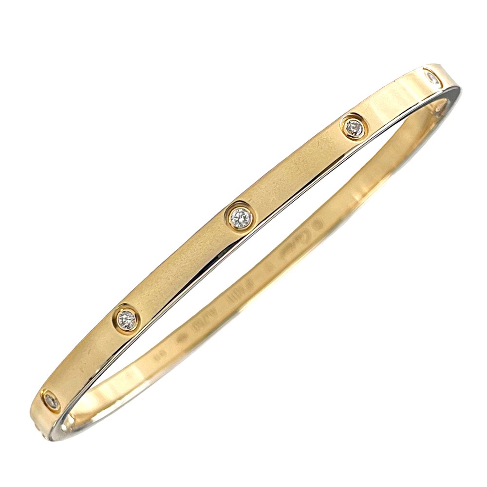 Buy Cartier Love Bracelet in 18K White Gold | Solitaire Jewelers