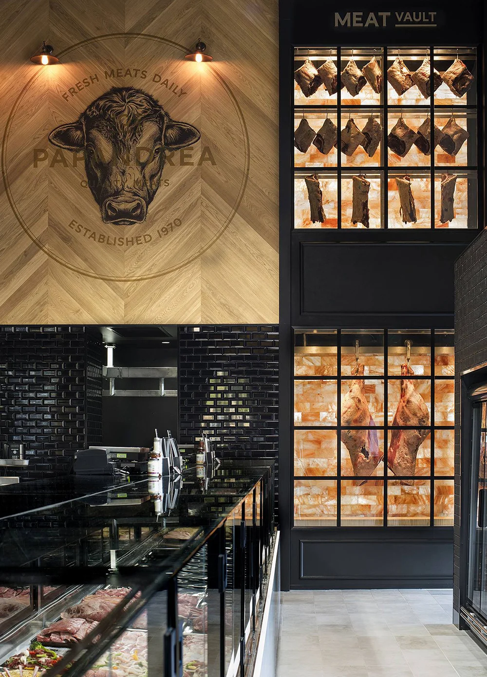  Joe Papandrea  renowned for providing meats of the highest quality for over 40 years.