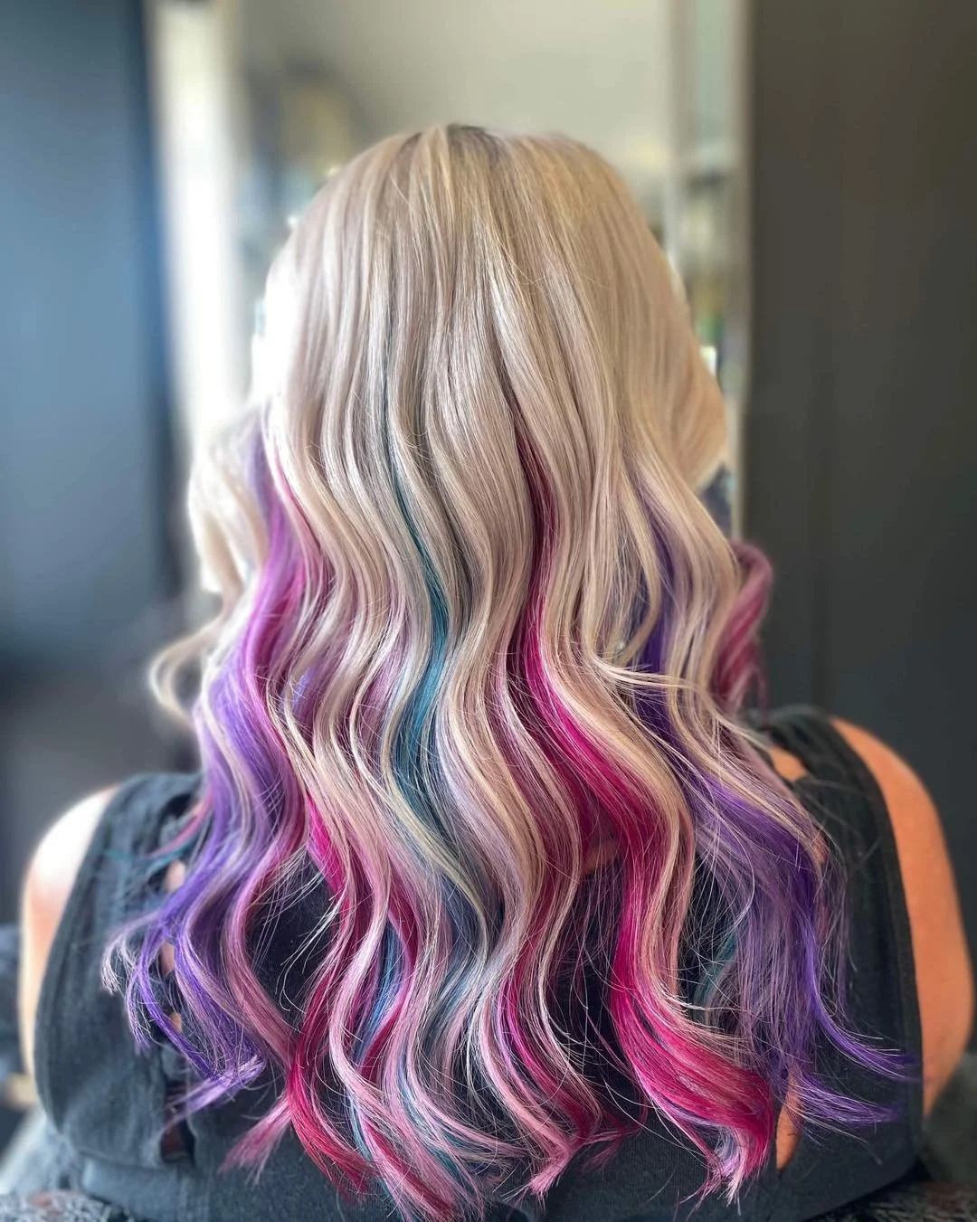 MERMAID HAIR! 🩷💙💜 

It is so much fun creating colours like this, we LOVE ✨ 

.
.
.

📞 (07) 4317 4192
🌐 www.iconsalonshb.comau
📍 1/40 Torquay Road Pialba QLD

.
.
.

#hairdresserherveybay #hairsalonherveybay #beautysalonherveybay #salonherveyba