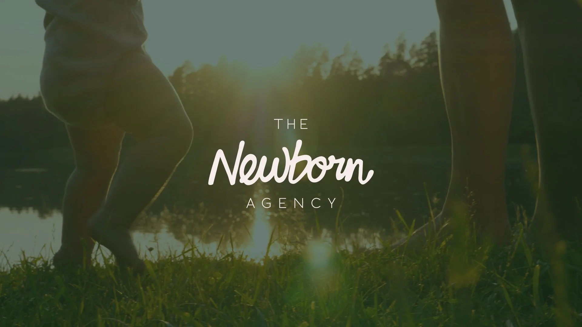 The Newborn Agency | Logo + Custom Typography
