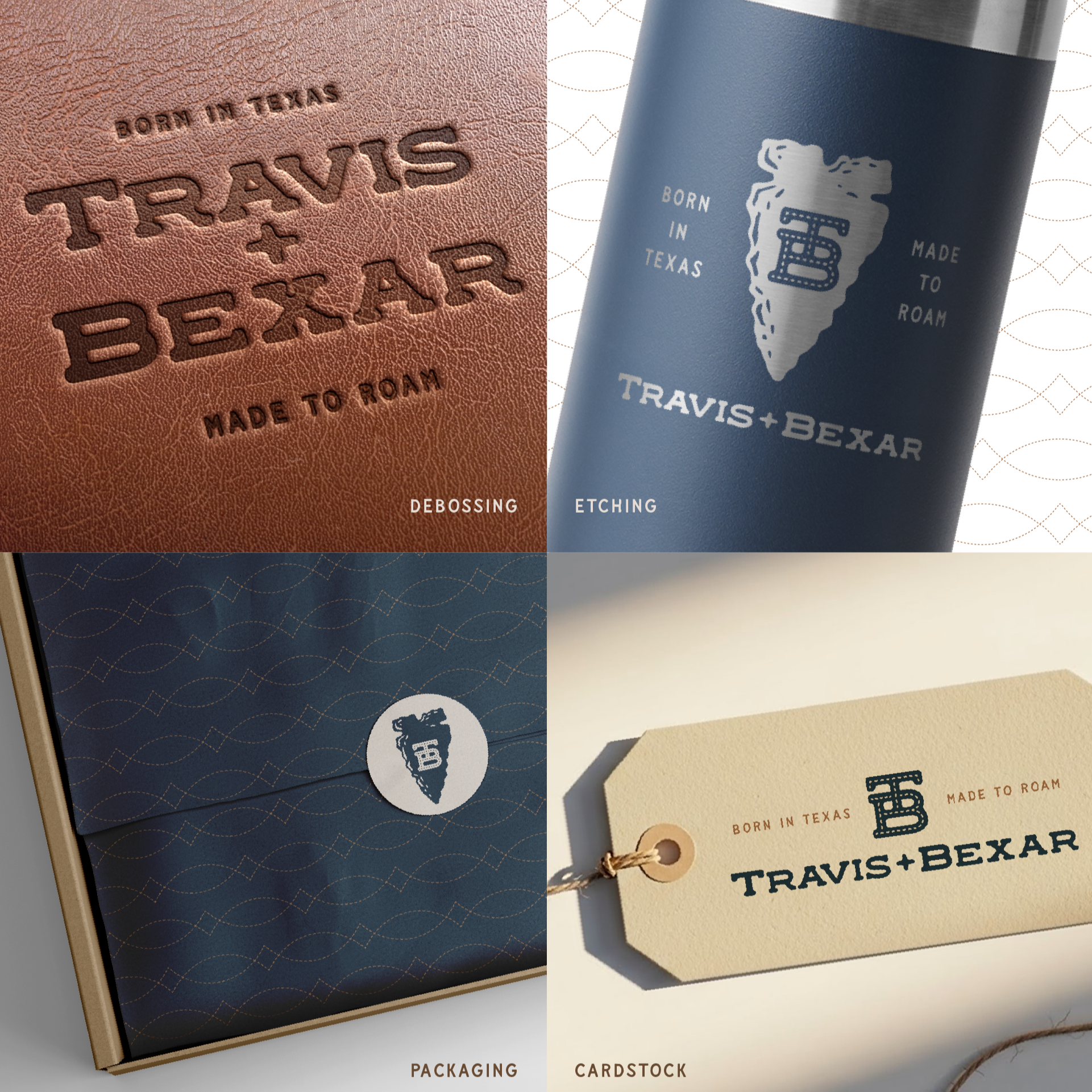 Travis and Bexar | Visual Brand Identity