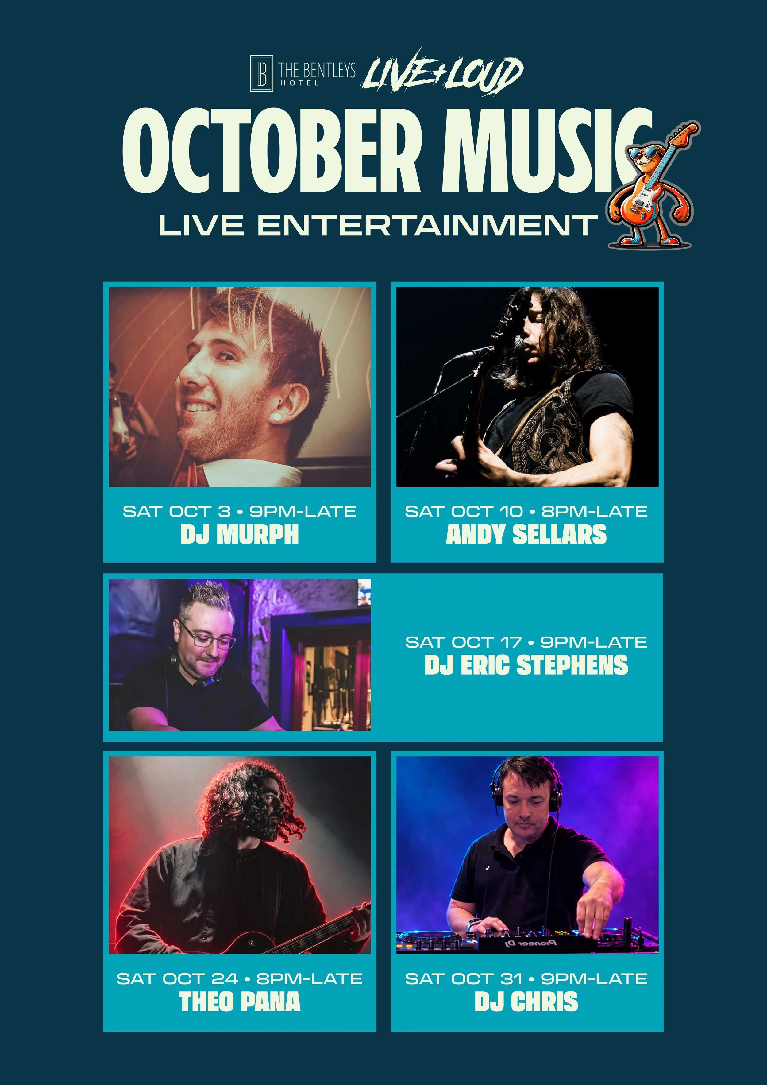 Live Music in Clare at Bentleys Hotel