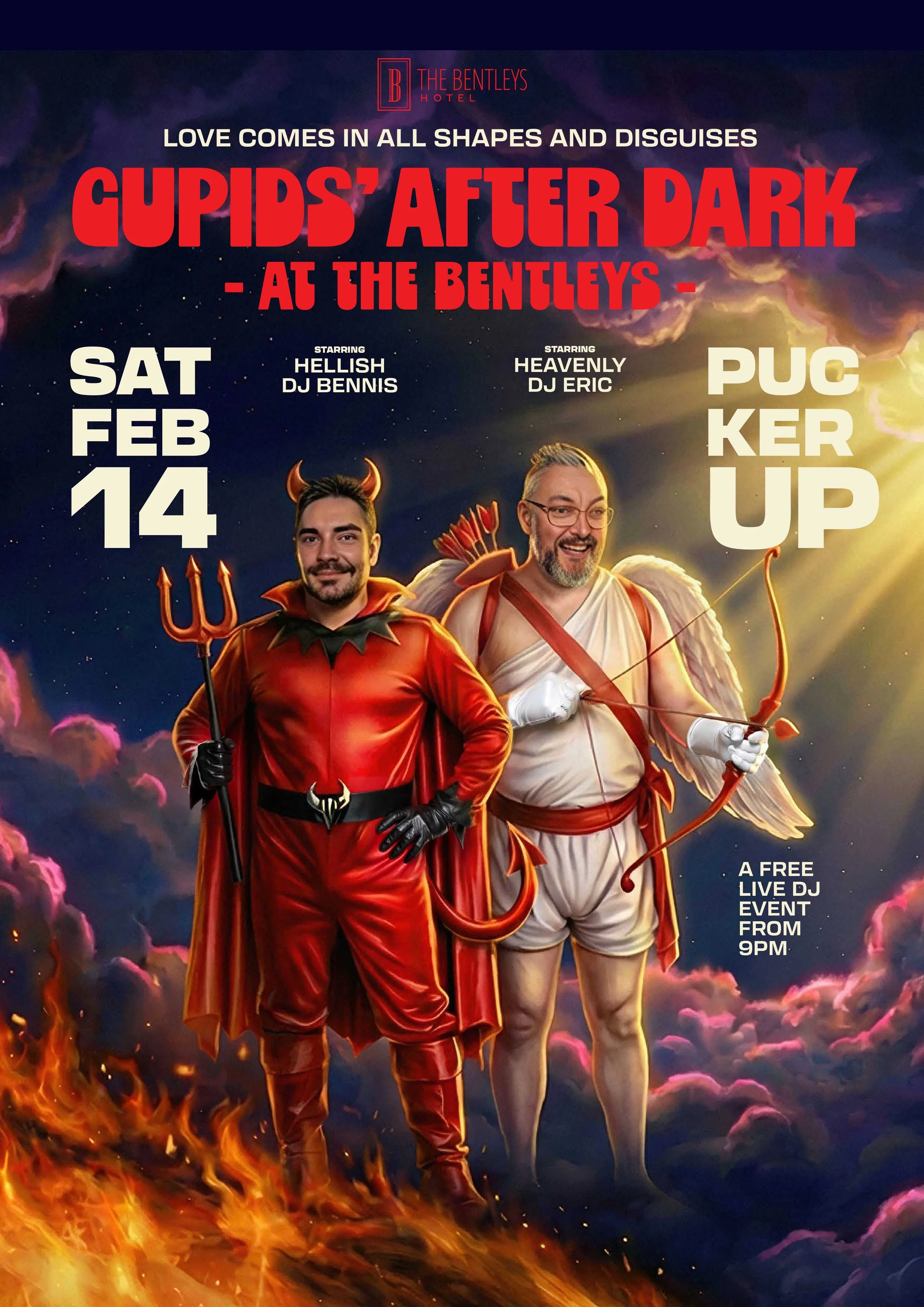 Cupids After Party at the Bentleys Saturday February 14th