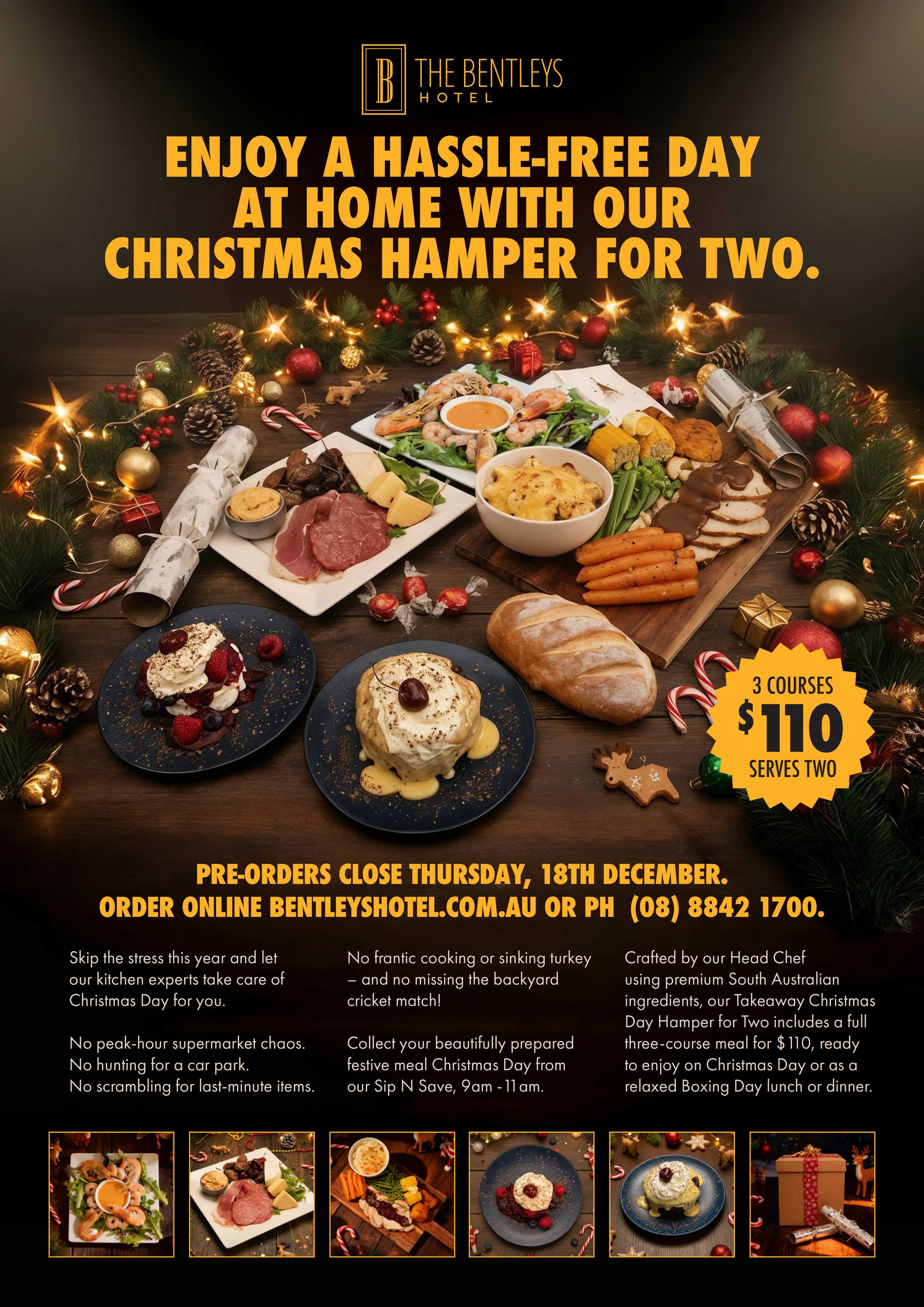 Bentleys 2025 Christmas Hamper for Two