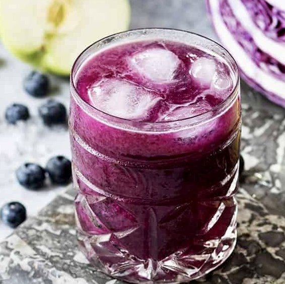 Blue Violet Juice