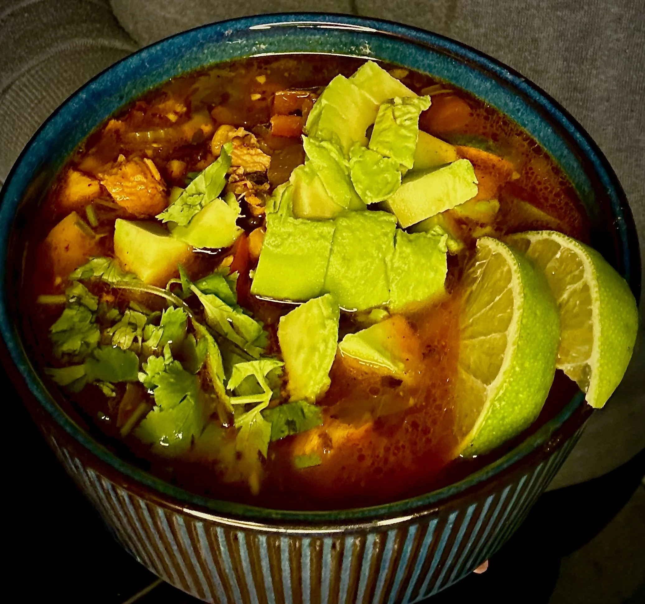 Chipotle Lime Tortilla Soup