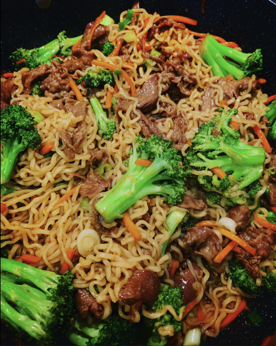 Mongolian Beef Ramen