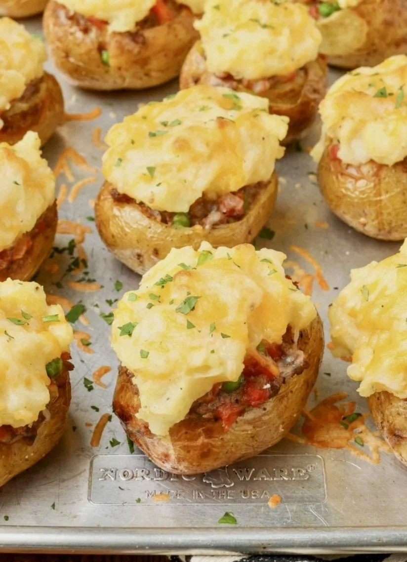 Shepherd’s Pie Baked Potatoes