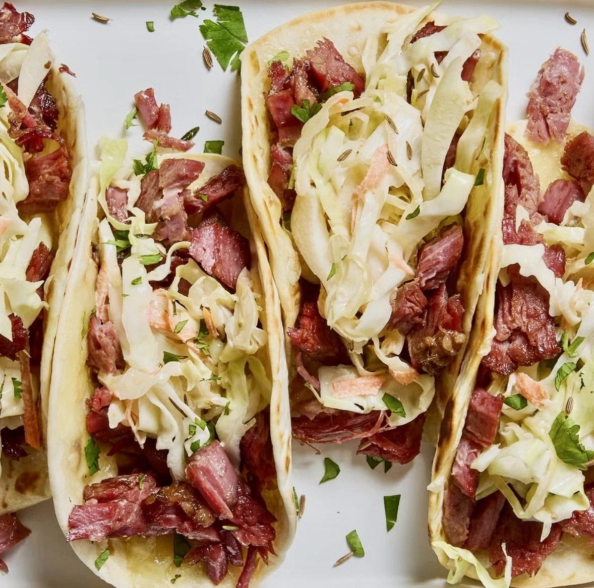 Corned Beef Tacos