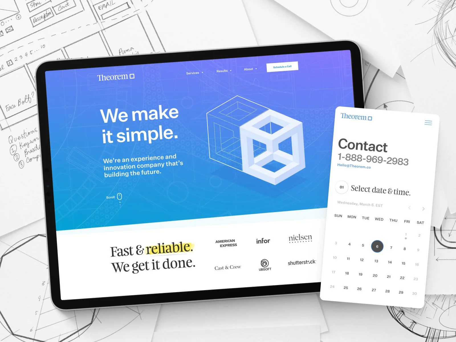 TheoremOne Website Redesign