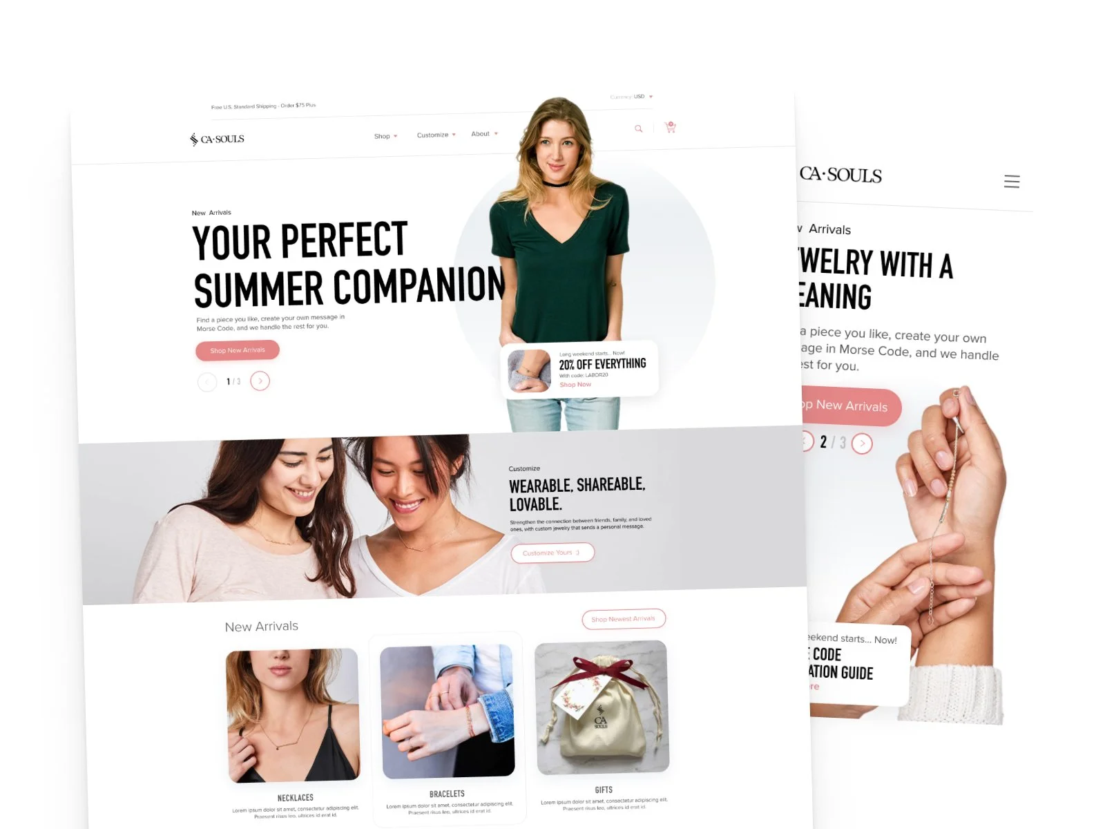 CA-Souls E-Comm Storefront