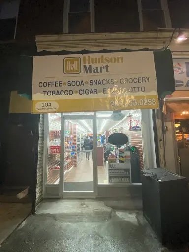 The exterior of Hudson Mart in Hoboken 