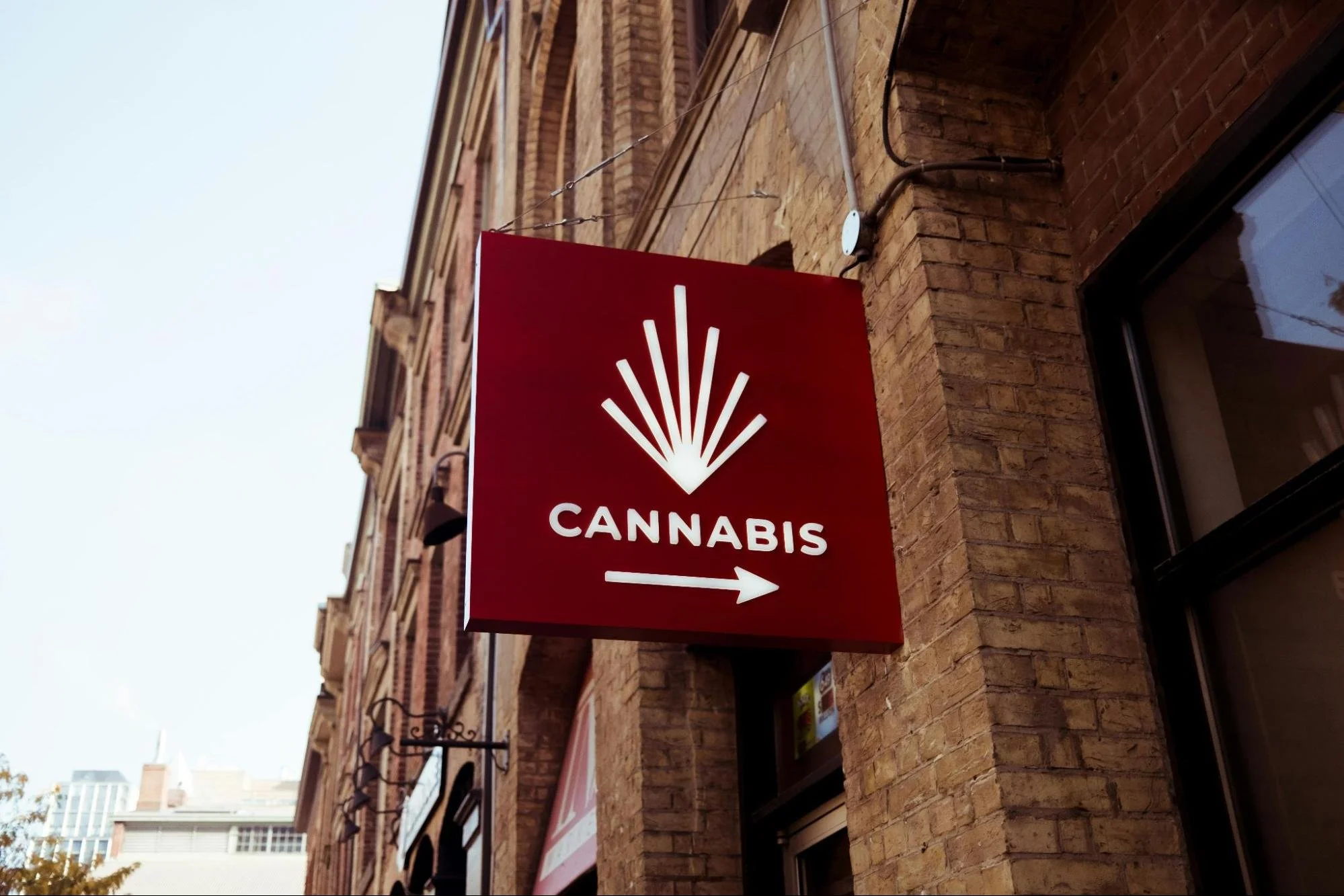 A cannabis store sign. Source - Pexels
