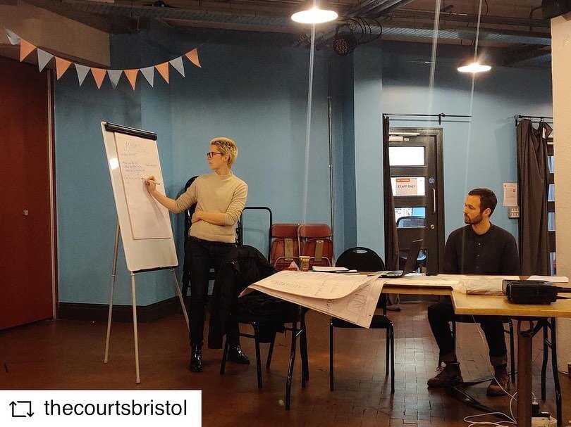 @thecourtsbristol: &ldquo;Thanks to Anna and Alex from @plural._.studio who ran a masterclass with our Youth Advisory Board (YAB) who attended both in person and online last Tuesday. In which, they spoke about interior design and it's importance ahea