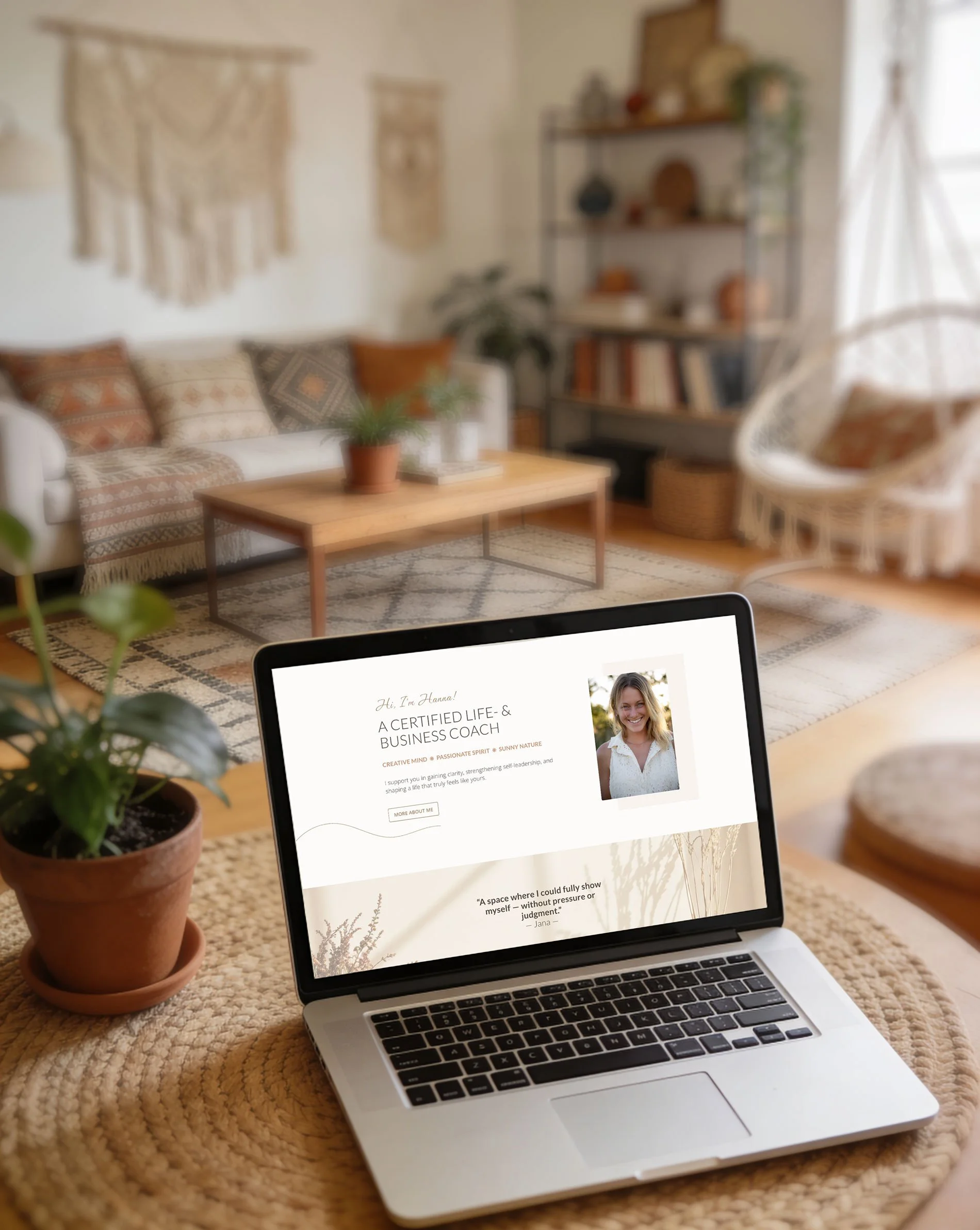 hannas.studio: Brand- & Website Redesign | Life- & Mindset Coaching