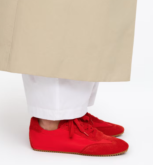 For all the women who have places to go and never seem to have enough time in the day to get everything done.  If you are going to wear something comfortable, though, make it stylish and colourful in my opinion.  These are perfect