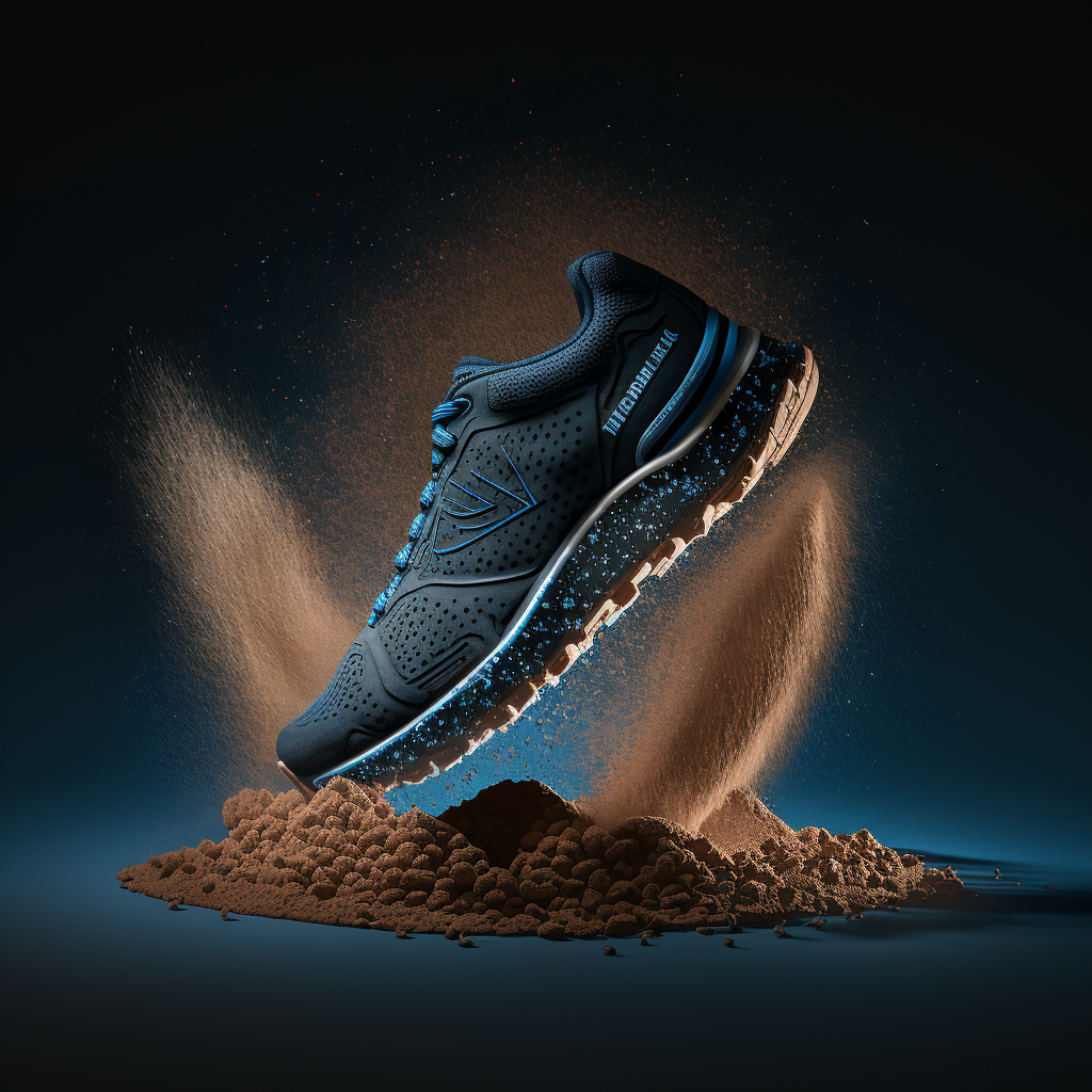 DDC_levitating_merrell_running_shoe_with_a_square_of_crushed_gr_9f7e96b1-583d-4d86-88d2-670cf4958a0a.png