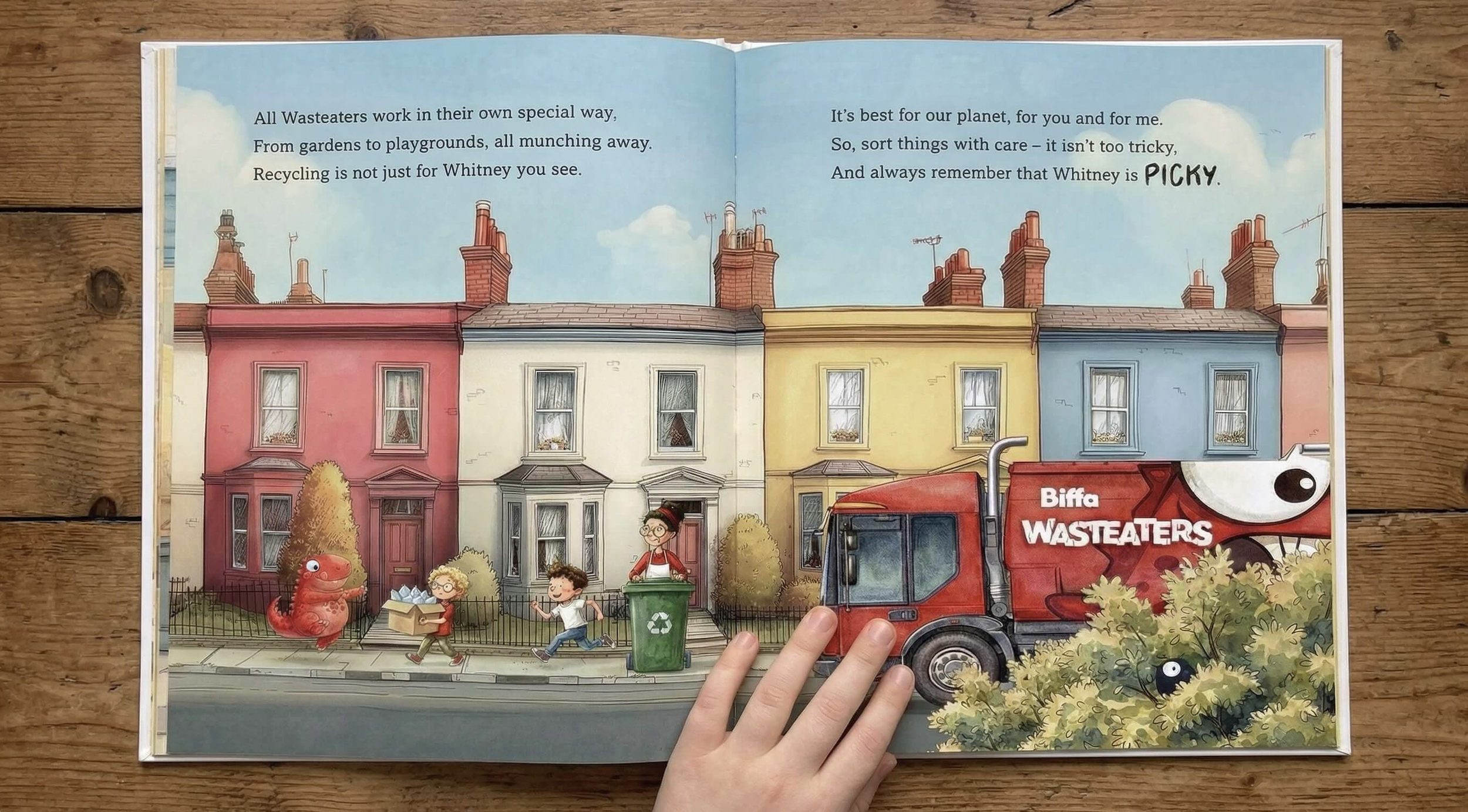 FROM TRUCKS TO TALES: BRINGING WASTEATERS TO LIFE WITH GEN AI