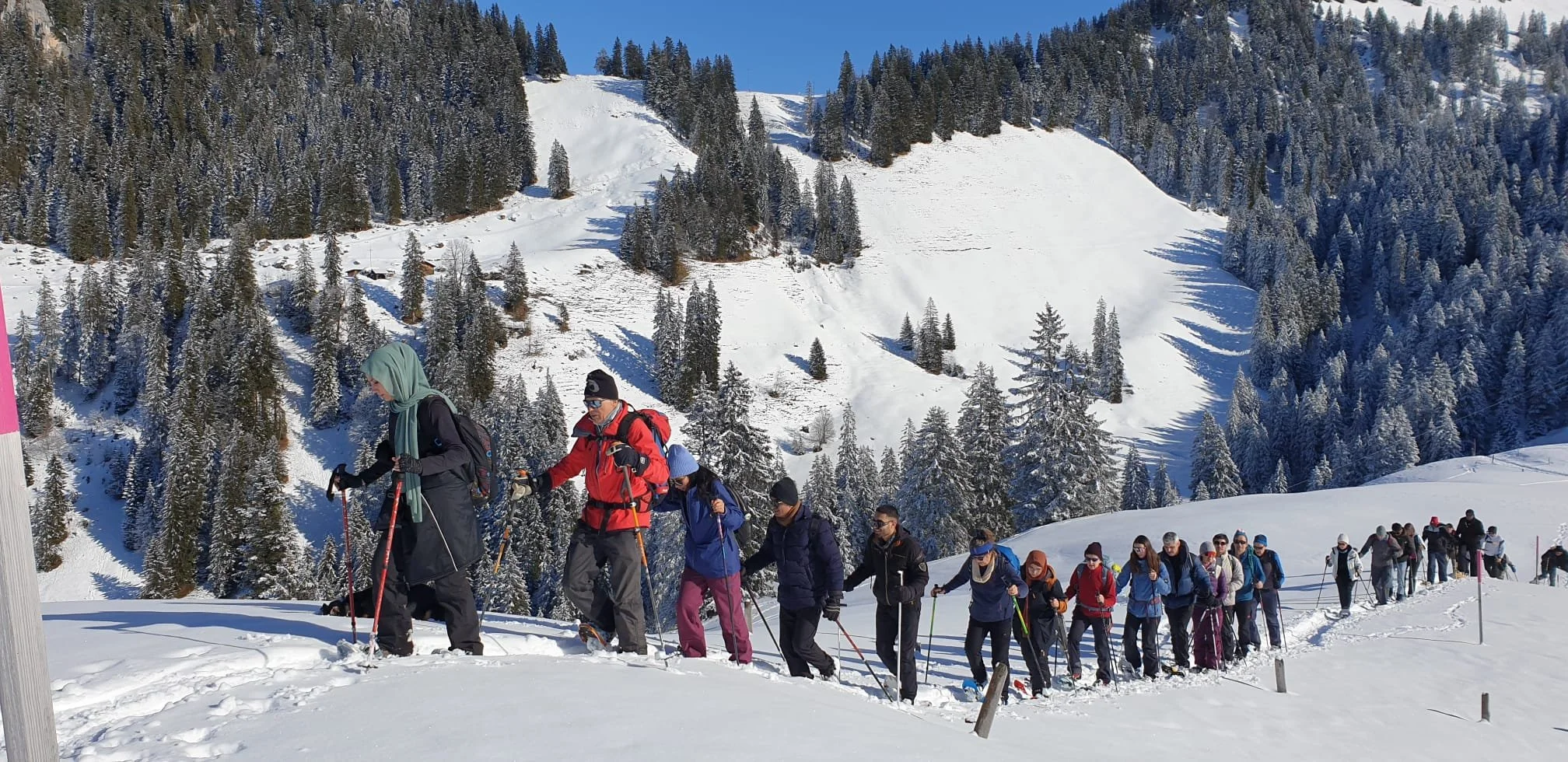 Schneeschuh-Wanderung