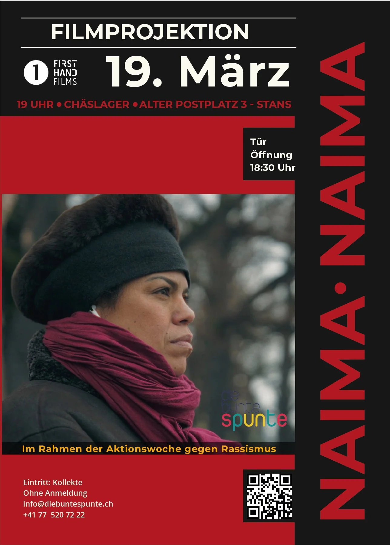 Filmprojektion - NAIMA