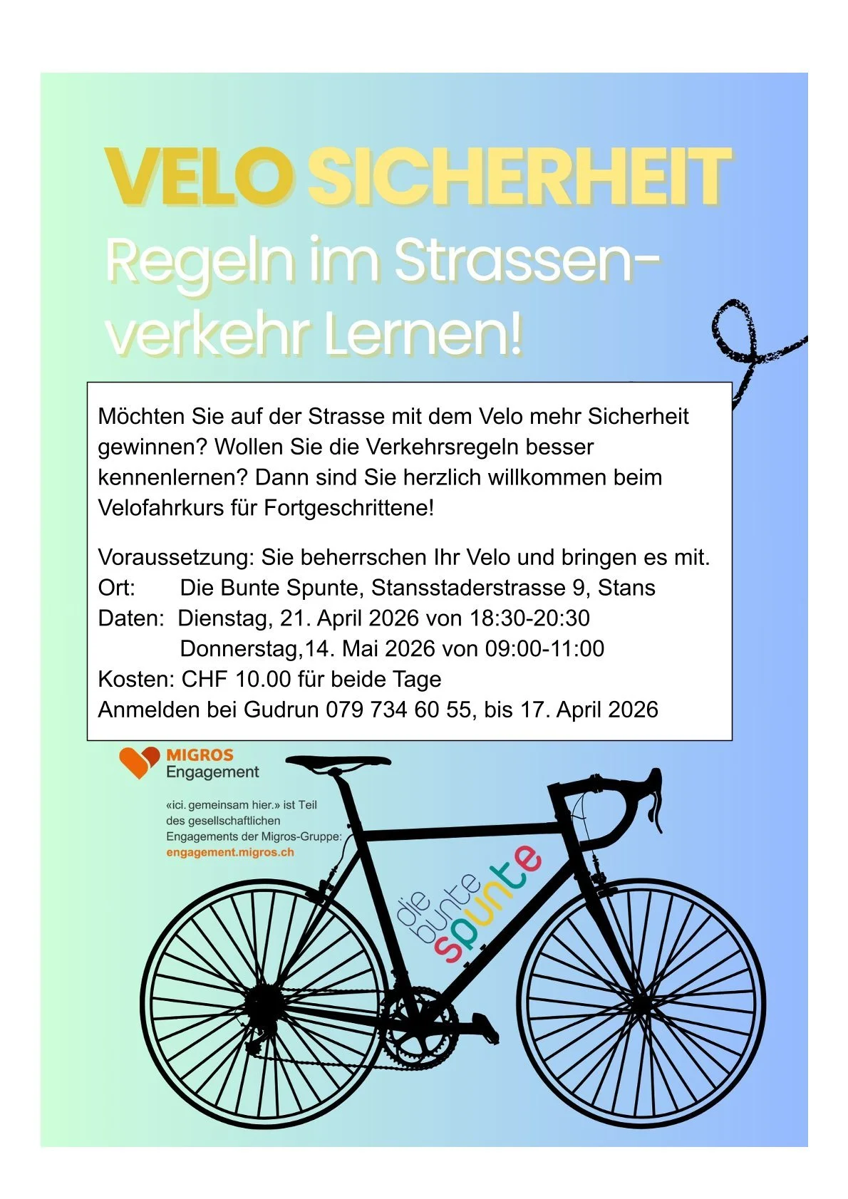 Velo-Sicherheitskurs