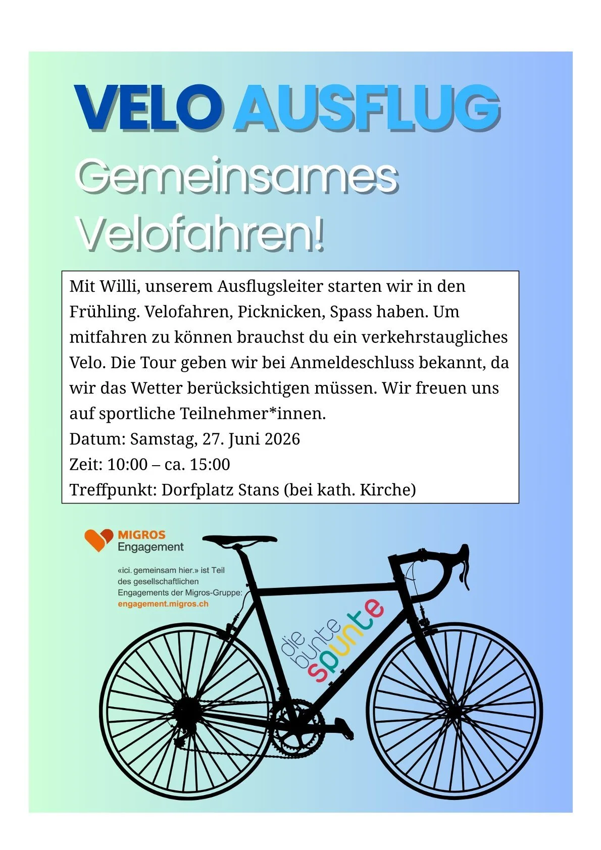 Velo-Ausflug