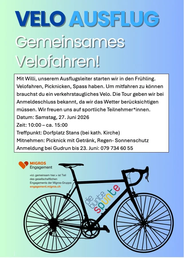 Velo-Ausflug