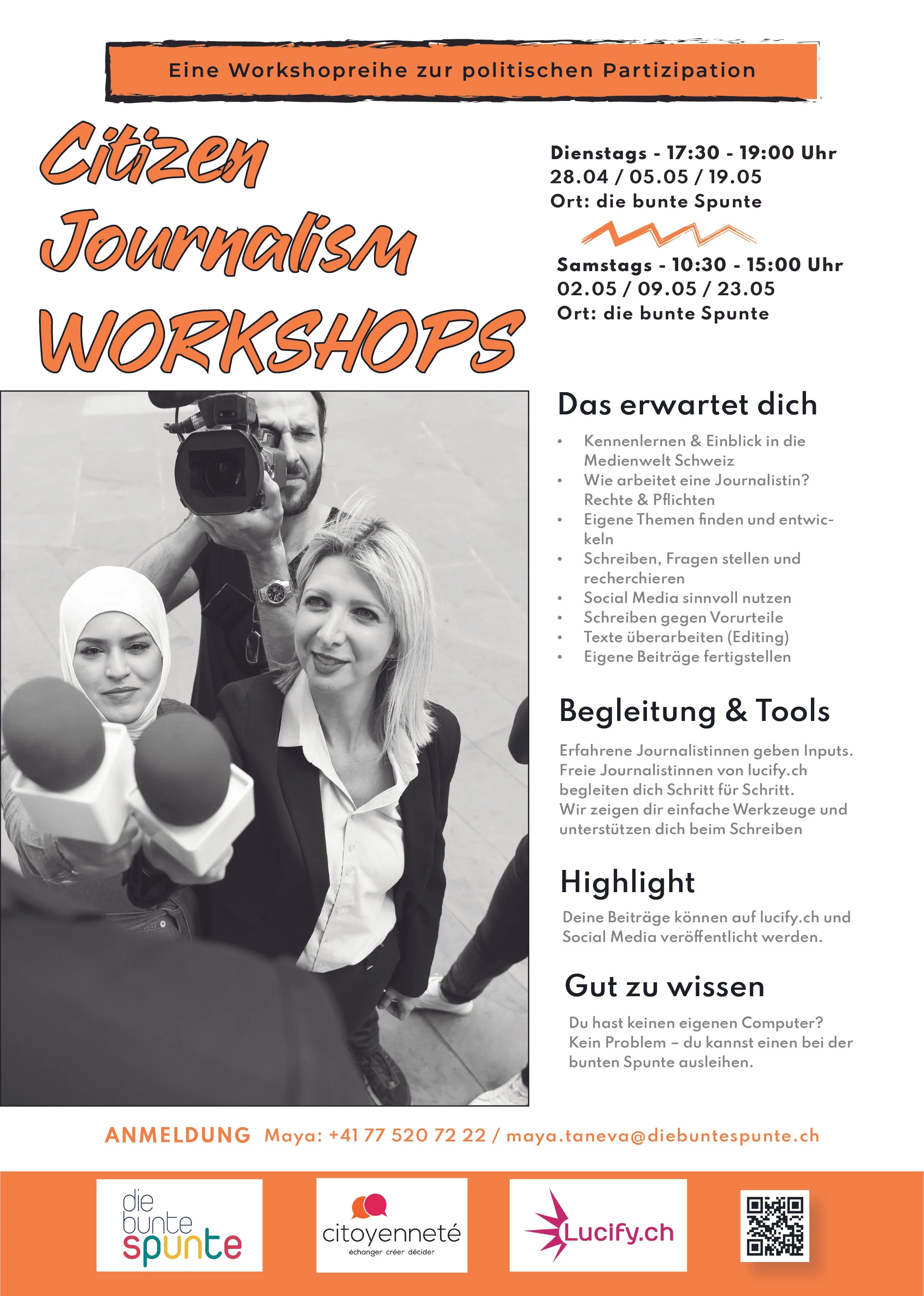 Citizen Journalism Workshops