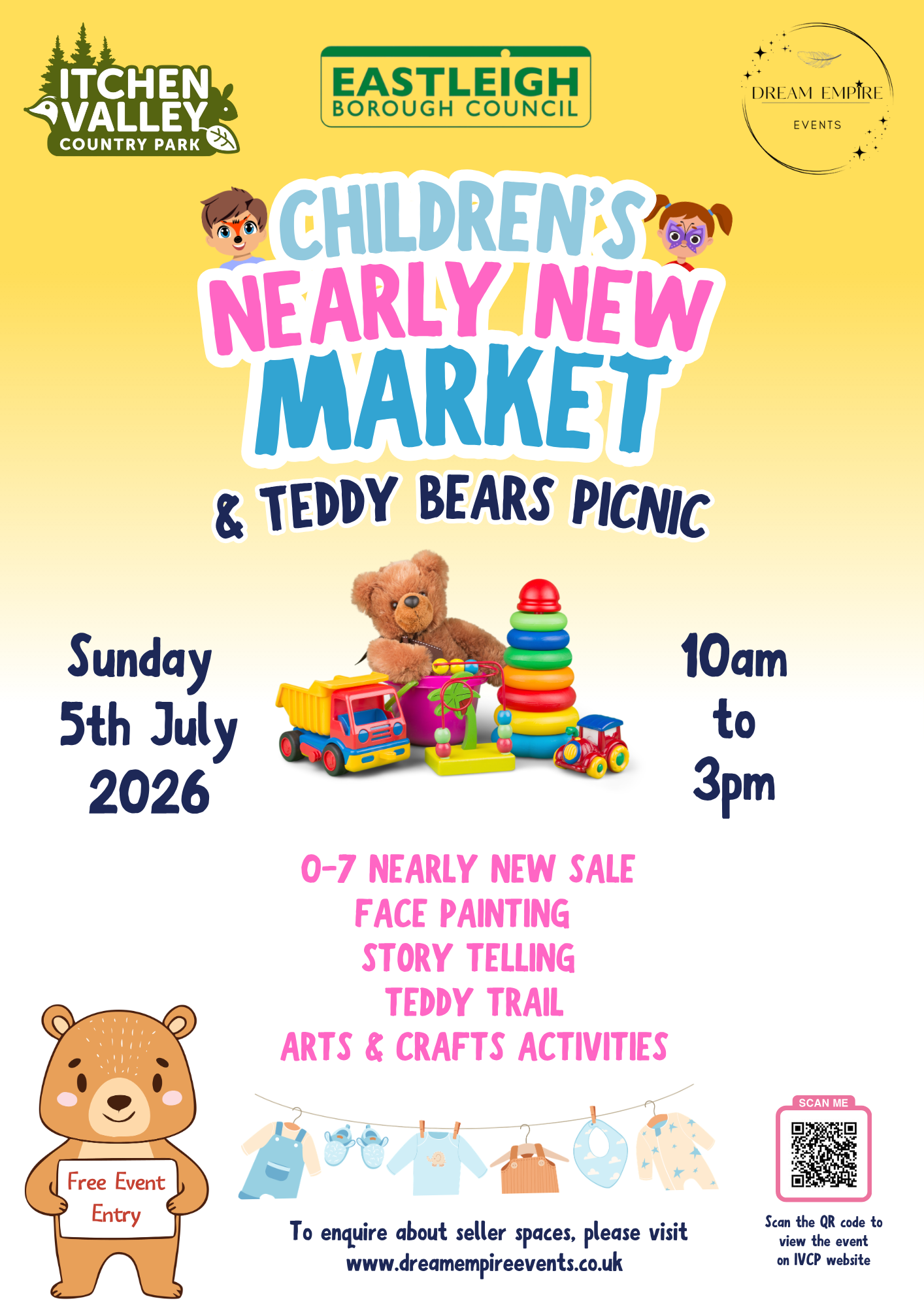 Nearly New Market &amp; Teddy Bear’s Picnic