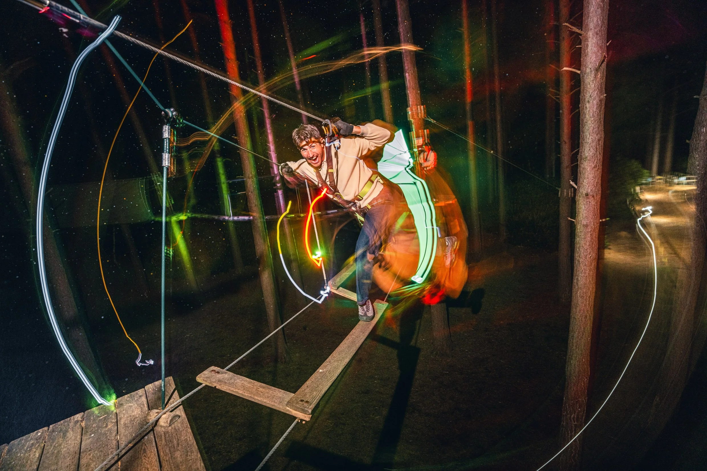 Go Ape in the dark