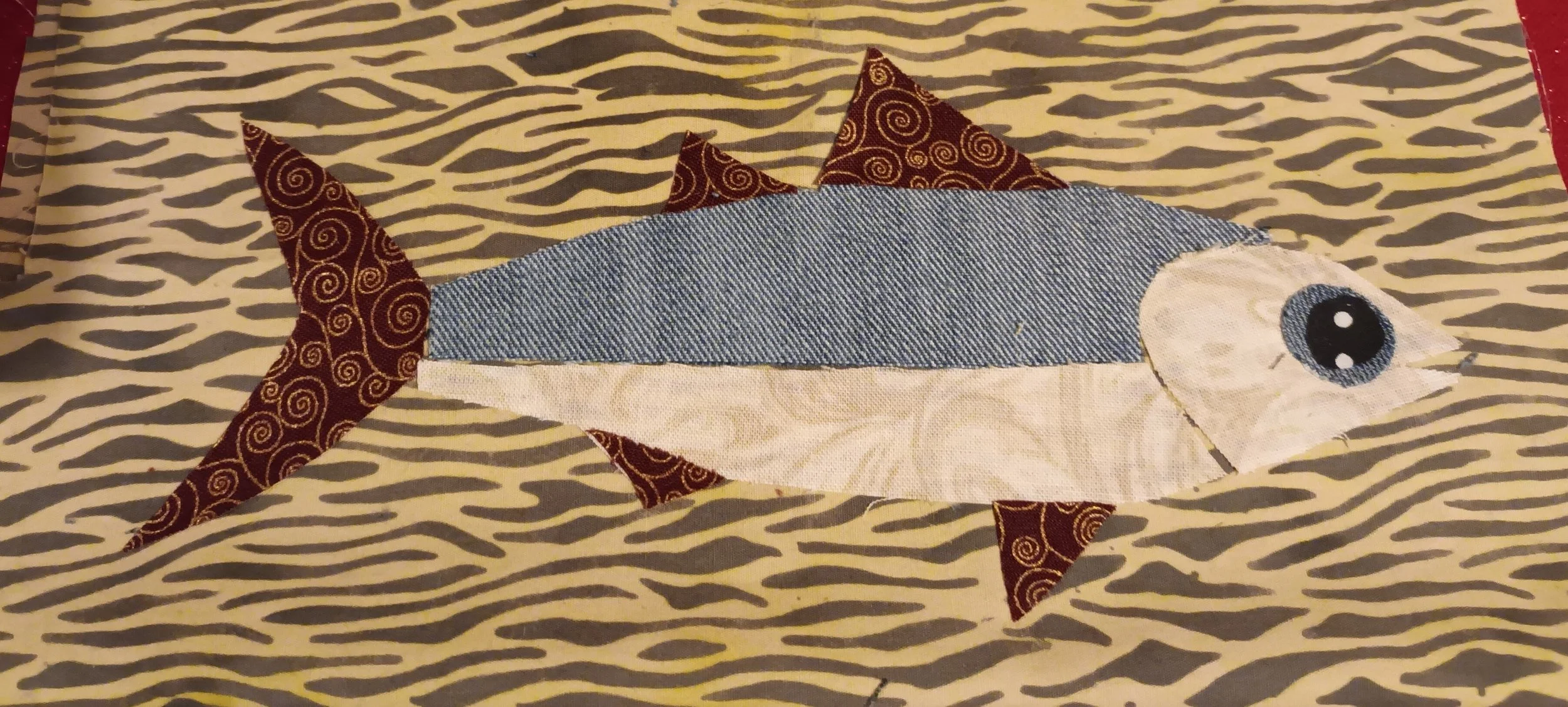 A fabric fish
