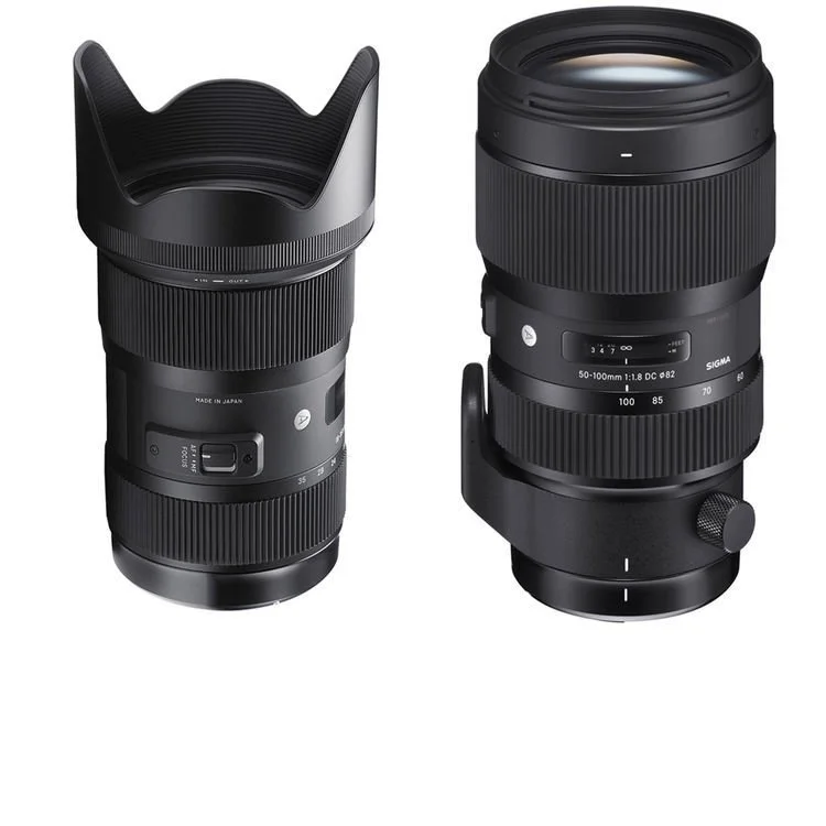 Sigma EF Zoom Foto linser (F1.8 18-35mm/50-100mm)