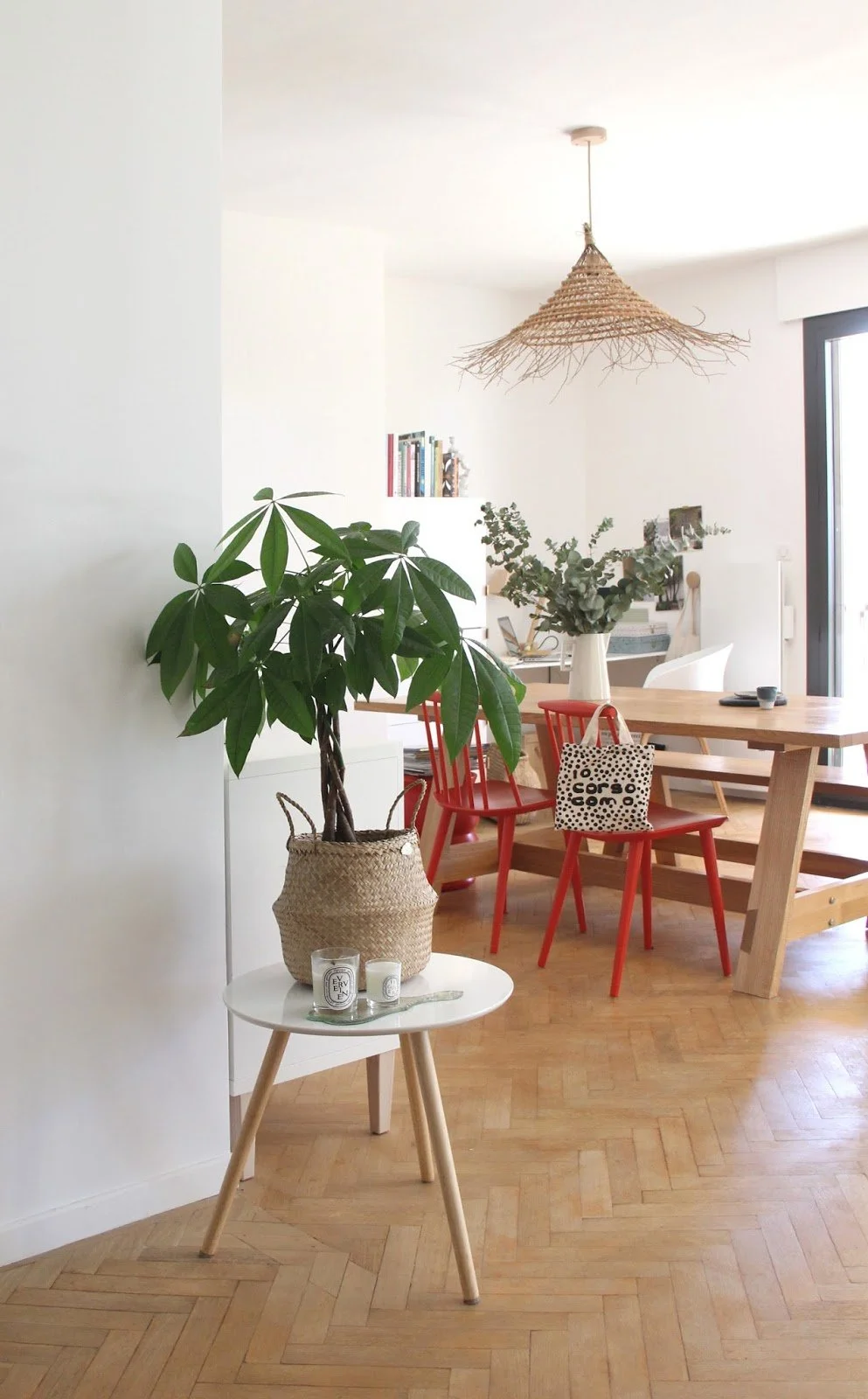 7 inspirations pour des chaises rouges